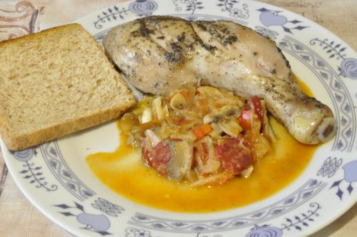 Kuřecí stehna po Kroměřížsku – Snadné Česko recept, zvládnete za 30 - 45 minut